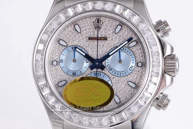 勞力士手錶 Rolex全新彩虹圈迪通拿Daytona Rolex男士高端腕表 勞力士機械男表  hds1237